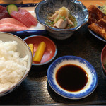 再来 - 定番の再来定食です