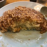 梁山泊 - 肉あんかけチャーハン（大）９４０円