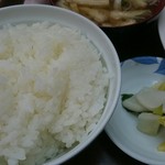 ひよどり亭 - ジャンボ定食(税込み1600円)ご飯は2膳分は十分にある