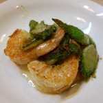 ゆたか - こもち高菜と海老のガーリック炒め