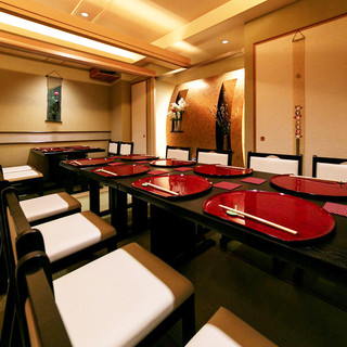 [Private room with table tatami room] Private room banquets can be held for 2 to 36 people.