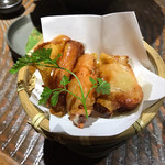 Notonokado - お餅と明太子のチーズ巻き