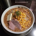 荒川らーめん魂 あしら - 味噌バターコーンらーめん