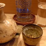 日本橋蛎殻町 すぎた - ぐい呑や器が全て素敵でした…秋田県春霞