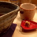 日本橋蛎殻町 すぎた - 海老頭の味噌