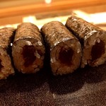 日本橋蛎殻町 すぎた - 追加…かんぴょう巻き