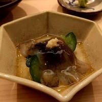 日本橋蛎殻町 すぎた - 青森の青ナマコの酢の物