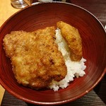 麺 みつヰ - 自家製ソースかつ丼　350円
