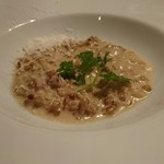 foujita - そば米のリゾット・豆乳クリーム♪