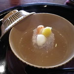 Usagiya - 【2011.1】 蒸し物　海老芋だんご