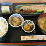 安庵 - 焼き魚定食（サバ）