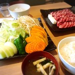 遠野食肉センター - 上ラムセット！