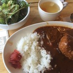 はなかご - ハヤシハンバーグカレー