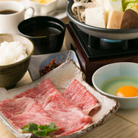 すきやき膳 特撰松阪牛（100g）