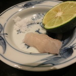 井本 - 鯛は塩とかぼすで