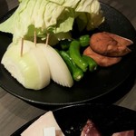 Ham Bun - 焼き野菜盛り合わせ580円
