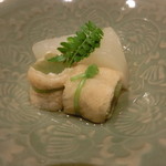 井本 - ふきの信田巻きと聖護院大根