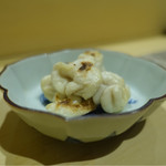 鮨 はしもと - 白子の炭火焼