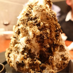 よろにく - 2017/2_焙じ茶かき氷