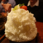 よろにく - 2017/2_しろくま風かき氷