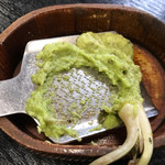 喜楽荘 - 山葵を擂り擂り～♪