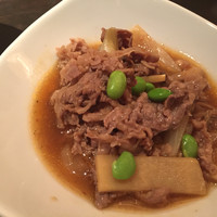 廣東料理 民生 ヒルトンプラザウエスト店 - 本日の一品/牛肉炒めカレー風味餡掛け