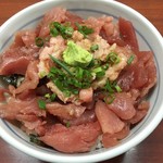 とんかつ 茅 - 中落ち丼