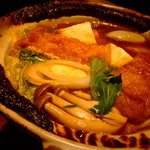 くいしん坊 大将 - 牡蠣の土手鍋（９００円）