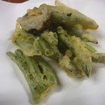 鳥雄 - 野菜の天ぷら★★★☆