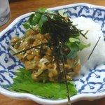 鳥雄 - おろし納豆★★★