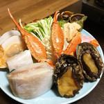 いわない温泉高島旅館 - 浜鍋の海鮮