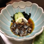 いわない温泉高島旅館 - なまこの酢の物