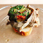 リストランテ マツシマ - 【アミューズ様】○サザエの香草焼き様