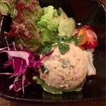 Noge Josui - ポテトサラダのハーフサイズ。柚子胡椒でちょっぴり大人の味
