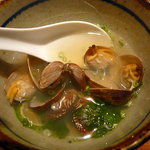 鉄板台所 かちゃぐり屋の とっとき - あさりの酒蒸し