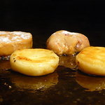 鉄板台所 かちゃぐり屋の とっとき - フォアグラソテー（調理中）