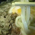 なか浦 - 肉玉うどん