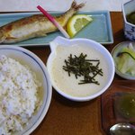 ランチ・麦とろ膳セット