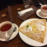 カワカフェ - ガレットと紅茶