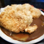 まさか - ひとくちカツカレー    ひとくちではちょっと…