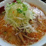 麺屋 一八 - みそねぎチャーシュー麺、辛味噌ver.