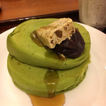 うめぞの カフェアンドギャラリー - 抹茶のホットケーキ