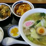 中華食房 チャングイ - 五目ラーメンセット850円