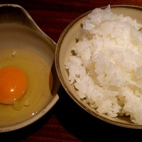 銀平 北新地店 - 玉子かけご飯