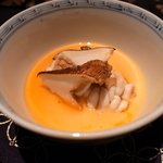 龍吟 - 松茸と白子の茶碗蒸し風
