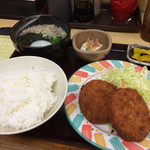 なかよし - コロッケ定食