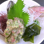 十八番 - 鯵のなめろう。