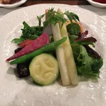 ステーキ＆ワイン オクソン - 野菜ｻﾗﾀﾞ