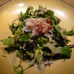 鉄板焼 摩天楼 東京スカイツリー・ソラマチ店 - ①ｽﾞﾜｲ蟹のｻﾗﾀﾞ