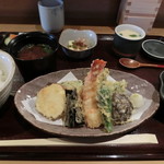 天ぷら定食1000円